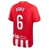 Maglia ufficiale Atlético Madrid Koke 6 Casa 2023-24 per Uomo